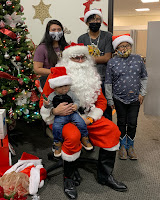 Santa with Family 2