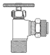 Needle Valve - Angle (Compression to Male Pipe)