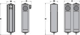 A-PRO Series Complete Dimensions