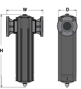 A-PRO Series Complete Dimensions