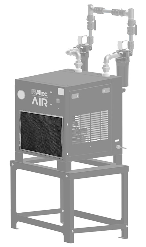 RAD Dryer with Magnetic Condenser Filter