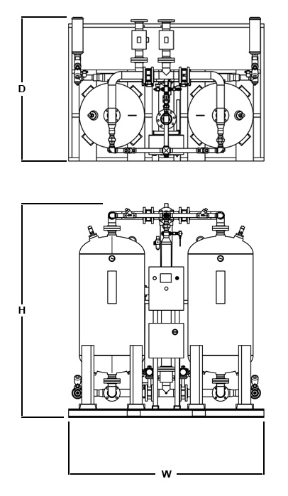 HRE Series Dimensions