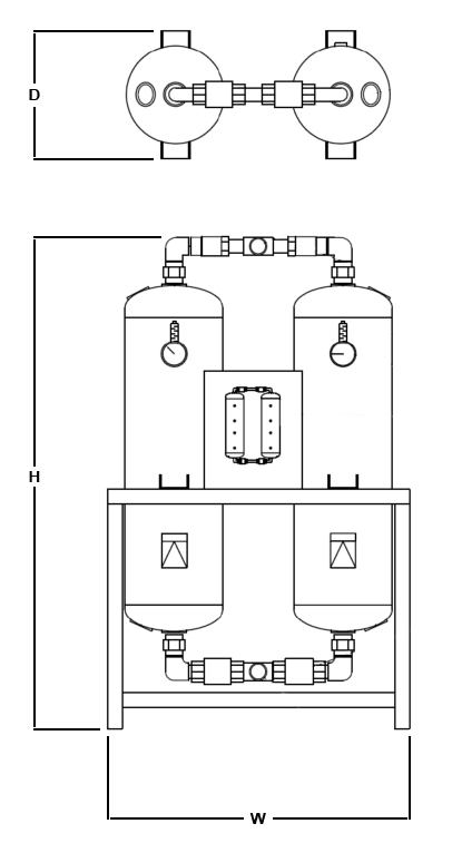 MHR Series Dimensions