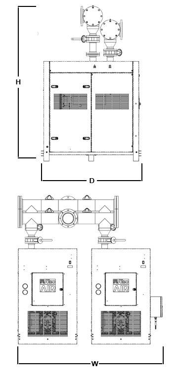 RAD-M Series Dimensions