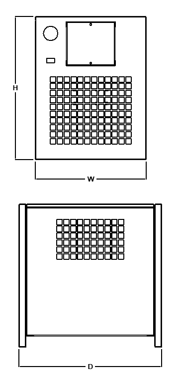 UA Series Dimensions